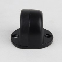 가람열쇠 KB 반달 바닥 현관문 도어 스토퍼, KB바닥스토퍼(블랙)