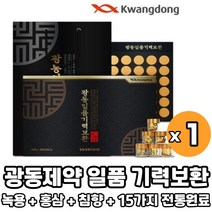 광동 일품 기력보환 침향단 침향환 녹용 홍삼 침향 전통원료 기력보환 60환 감사선물, 1개