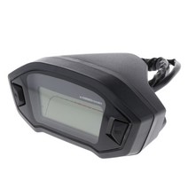 Royalways DC12V LCD 디스플레이 온도 연료 오일 레벨 게이지 속도계 회전 속도계