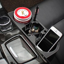 쮸카 bmw1시리즈 컵홀더 멀티 I40 사이드포켓 자동차홀더 뉴SM3 컵거치대 핸드폰거치대 스포티지더볼드 사이드트리플홀더, 1개