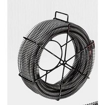 전동스프링청소기용스프링16mm/22mm용 5M/10M15M/20M/록스스프링청소기 /배수관 청소기/하수관청소기, 청소기용스프링16mm5M