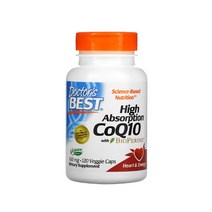 닥터스베스트 하이 앱솔션 CoQ10 100mg 베지 캡, 120정, 1개