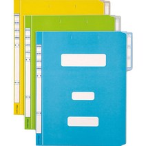 컬러정부화일(10개팩/노랑/OfficeDEPOT), 단품
