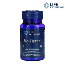 라이프익스텐션 피세틴 갈락토만난 30캡슐 Life Extension Fisetin