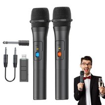 무선핀마이크 공연용무선마이크 펜톤마이크 무선 마이크 휴대용 핸드 헬드 스피커 USB 수신기 포함 가라, 02 B