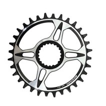 크랭크암 자전거 부품 부속 snail chainring for shimano direct mount 12s 12 speed 타원형 라운드 크랭크셋 m6100, 34t 라운드