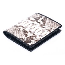 SCOAN 리얼 파이톤가죽 남성 중지갑 3261