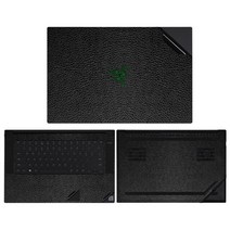 노트북 스킨 Razer 블레이드 14 RZ09-0370 울트라 슬림 비닐 데칼 스티커 15 RZ09-0330/RZ09-0367 프로텍터, [04] Blade 15 RZ09-0328, [06] Skin texture black