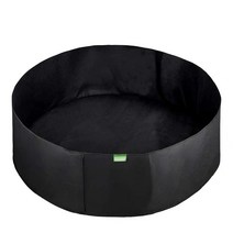 발코니 접이식 화분 흙받이 옥상 텃밭 꾸미기 정원, 검은색, 다른, 농축(직경 80높이 30cm) 150리터