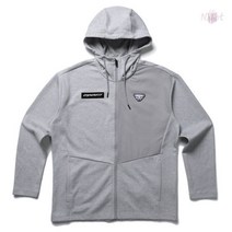 다이나핏 자켓 집업 공용 비콘 후드 그레이 YUU20131C4