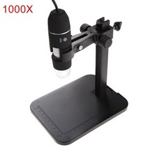 디지털현미경 스마트폰현미경 핸드폰현미경 전문 usb 디지털 현미경 1000x 800x 8 led 2mp 전자 현미경 내시경 줌 카메라 돋보기 + 리프트 스탠드, 1-갈색