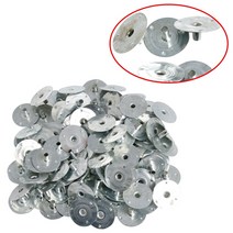 캔들용품 100/200Pcs 양초 심지 금속 서스테인 탭 실버 만들기 선물 12.5*2.5mm, 01 100