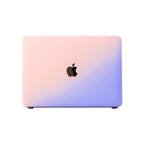 트루커버 독독보적인 유니크함 맥북 전기종 파스텔 투톤컬러 케이스, 파스텔 투톤 케이스