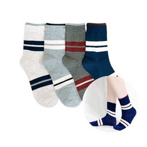 남성 단가라 중목양말 10켤레