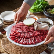국내산 1등급 소고기 모듬 구이 세트 꽃등심 채끝살 살치살 갈비살 부채살 두툼차돌 1kg, B세트