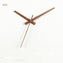 목재기계부품 목공기계 부품 Good Luck Walnut Wall Clock Pointer DIY Hour Hand Minute Second Parts 12, 01 A1S