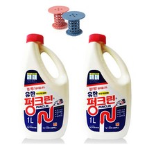 펑크린 배수관 용해제 1+1 [배수구막힘방지캡1p 증정], 1세트, 1L