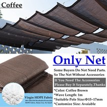 파고라 조립식 두꺼운 자외선 차단 HDPE 패브릭 Pergola 개폐식 웨이브 차양 테라스 발코니 슬라이딩 수영장 선 커버