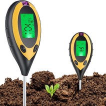 디지털 4in1 토양 수분 pH 산도 측정기 +0001ea