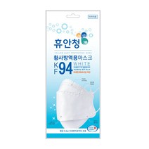 휴안청 KF94/KFAD 휴안청마스크 105매, 01_애니쿨 KF94 화이트_대형
