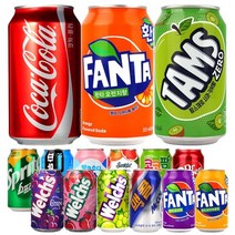 코카콜라 [뚱캔박스세트]버라이어티B세트 뚱캔15캔 럭키박스, 5100ml, 3세트