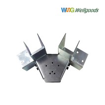 웰굿즈 사각파이프 조인트50 VO형, 단품