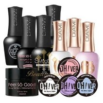 다이아미 필소굿 글라스 베이직씰 스무디 옴브레 오버젤 하드 논와이프 탑젤, 오버젤/ov008/마이베이지라이트