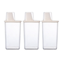 제오닉 가루 소분 세제통 1500ml + 라벨지, 30세트