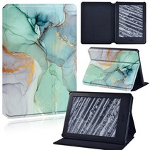 전자책 ebook 케이스 파우치 킨들 호환 용 타블렛 Paperwhite 5 11th 1 2 3 4 커버 10th Gen Kindle 8th 수채화 인쇄 시리즈 패턴, [07] Paperwhite 5 11th, [09] 9.light green