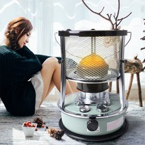 야외 석유난로 난방히터 캠핑 낚시난로 캠핑외출 용품 조리가능, 레드, 1개