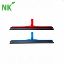 이중 실리콘 바닥밀대 헤드 70cm 교차오염 방지 소규모 해썹 청소도구, 파랑