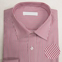 핸써밍 빅사이즈 (95~130) 일반핏 스트라이프 와이셔츠 R-1030