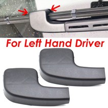 2X 자동차 앞 와이퍼 암 너트 캡 볼트 BMW 3 E90 E91 E92 E93 2004 2005 2006 2007 2008 2009 OE 61617138990, [01] Left hand drive