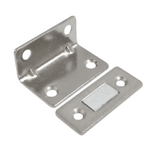 L형 옷장 서랍 자석 42mm 실버 빠지링 가구 문 부속 고정 장치 도어 싱크대 경첩