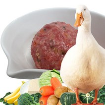 펫바프 펫푸드 강아지생식 바프식 오리 88% 야채퓨레 7종 12% 혼합제품 1kg*10 수제 자연식 오리생식 화식