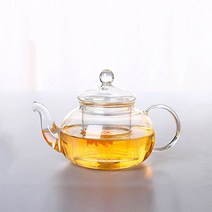 꽃잎차 거름망 내열유리 티포트 유리티팟 홍차포트 홍차도구