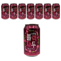블랙자두340ml 1박스(24캔), 340ml, 24개