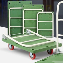 타일시공 박스운반 시공업자용 손잡이 끌차 물류이동 엘차 리어카 의자공장, 사각대차수입바퀴 대