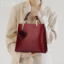 TZQW 흠광지성 에나멜 핸드백 라이트 조개 여성 가방 숄더 크로스백