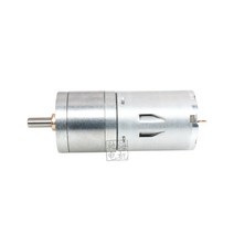 트렉전기자전거키트 전동 하이브리드 Chihai 25GA370 dc 기어 모터 6V 12V 24V 지능형 추적 모델 자동차, 10 6v 12.5rpm, 03 Motor and Flange