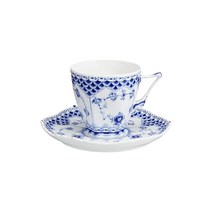 로얄코펜하겐 블루플루티드 풀레이스 커피잔&컵받침 140ml 1017226