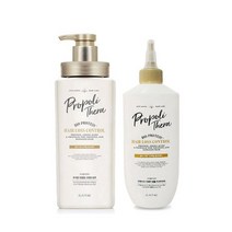 엘라스틴 프로폴리테라 샴푸앰플 기획세트+쇼핑백 샴푸 500ml+앰플트릿 250ml