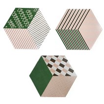 수입 헥사곤 육각타일 [벽 바닥 주방 욕실 현관], 35-01 제네바 랜덤 중 1장