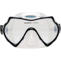 SeaDive Eagleeye SLX 다이브 마스크 USA 미국, Black