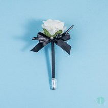 장미 플라워 볼펜 아이보리 고급볼펜선물용 예쁜 볼펜 예쁜 볼펜 선물 플라워볼펜
