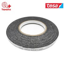 tesa 7282 아크릴폼양면테이프 검정색 0.6T 16M롤, 10mm