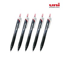 제트스트림 유성볼펜 SXN-150-10 1mm, 레드, 5개입