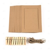 포토 프레임 가랜드 가렌드 데코 DIY 꾸미기 가족 돌 사진 배경 커플 셀프 촬영 펜션 결혼식 웨딩 기념일 생일 어린이집 인테리어 용품 5인치, 3인치
