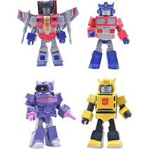 DIAMOND SELECT TOYS 트랜스포머 시리즈 1 미니메이트 박스 세트 멀티컬러