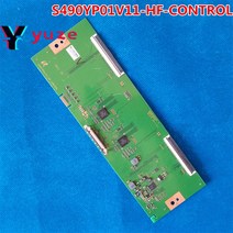 S490YP01V11HFCONTROL 로직 보드 E255400 LJ9441295C 44282A 원래 TCON LVDS LMM490YP01 C49HG90DMC LC49HG90DMNX